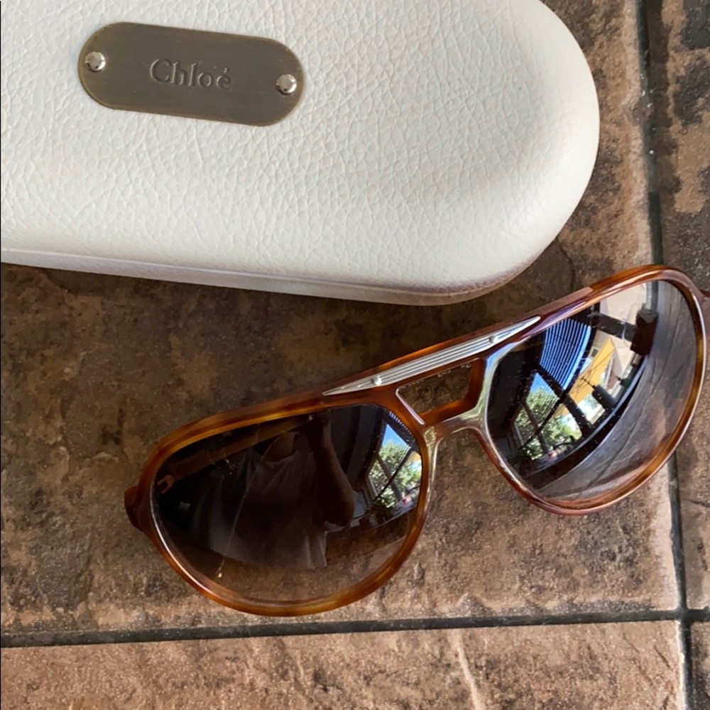 Chloe Aviator sunglasses